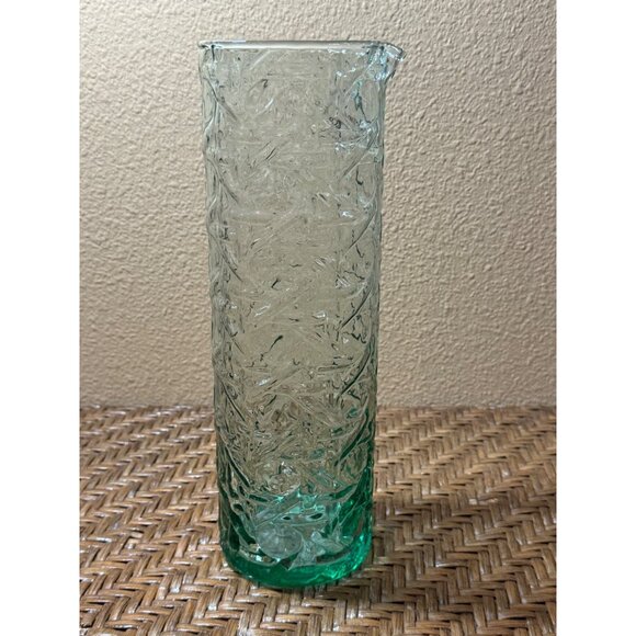 Vidreco 100% Recycled Glass Pitcher With Textured Design New - Picture 3 of 7